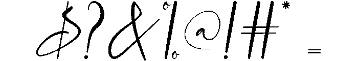 Janitra Kamala Font OTHER CHARS