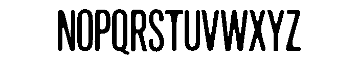 Janked Sans Font UPPERCASE