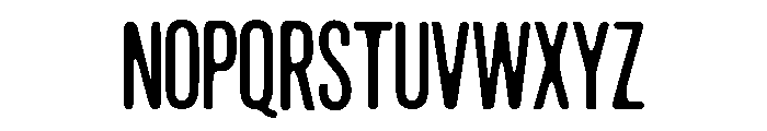 JankedSans Font UPPERCASE