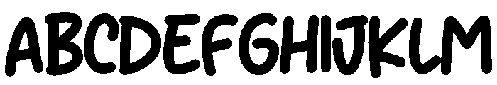 Janti Font UPPERCASE