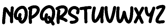 Janti Font UPPERCASE