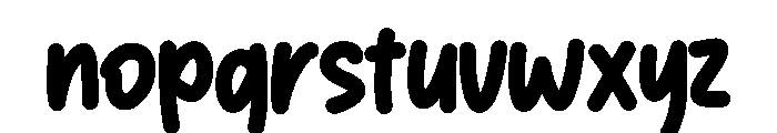 Janti Font LOWERCASE
