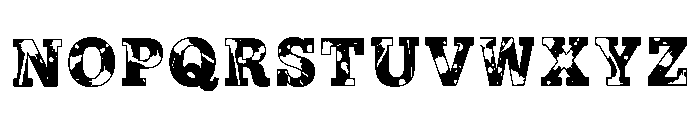 Janty Regular Font LOWERCASE