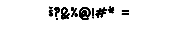 January Bright1 Font OTHER CHARS
