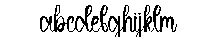 January Chunky FONT