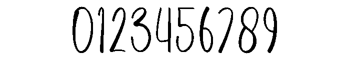 January Sketch Font OTHER CHARS