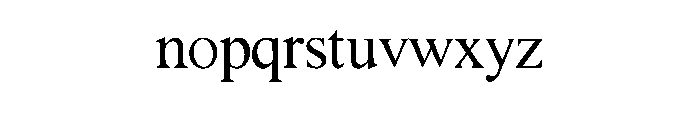 January Writing Font LOWERCASE