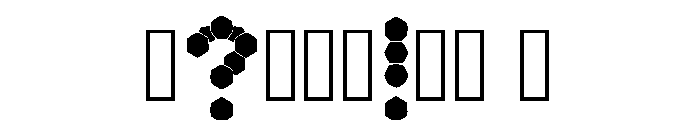Jared Regular Font OTHER CHARS