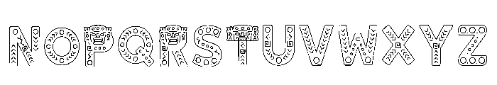 Jarra Regular Font UPPERCASE