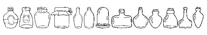Jars Font UPPERCASE