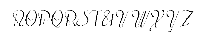 Jasmine Jesley Font UPPERCASE
