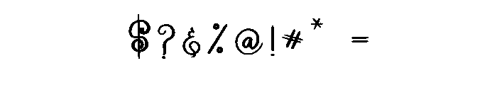 Jasmine Spring Font OTHER CHARS