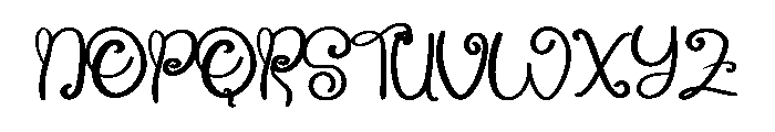 Jasmine Spring Font UPPERCASE