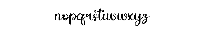 Jasmine Spring Font LOWERCASE