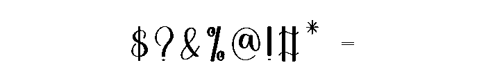 Jasmine Sweety Font OTHER CHARS