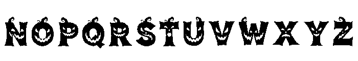 Jasper Regular Font UPPERCASE