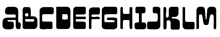 Jastron Font UPPERCASE