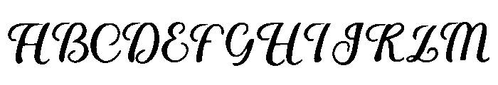 Jatoba Font UPPERCASE