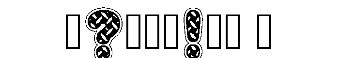 Javis Regular Font OTHER CHARS