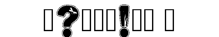 Jaw Regular Font OTHER CHARS