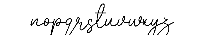 Jawellary Font LOWERCASE