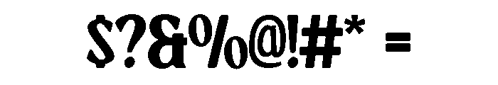 Jayadi Font OTHER CHARS