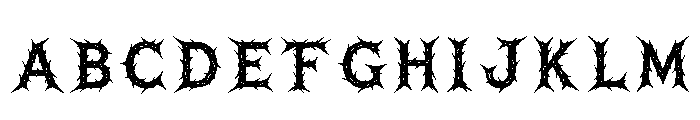 Jayden Regular Font UPPERCASE