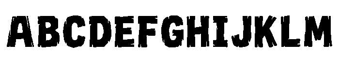 Jazzy Regular Font UPPERCASE