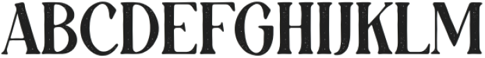 JABROWZKY Regular otf (400) Font UPPERCASE