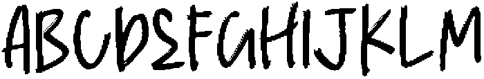 JACKSTORM Regular otf (400) Font UPPERCASE