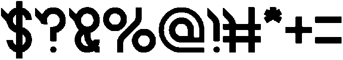 JAGUAR ttf (400) Font OTHER CHARS