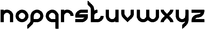 JAGUAR ttf (400) Font LOWERCASE