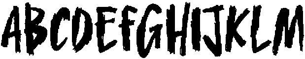 JaberMaester otf (400) Font UPPERCASE