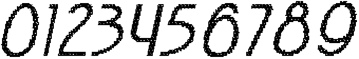 Jacelon Disco Italic otf (400) Font OTHER CHARS