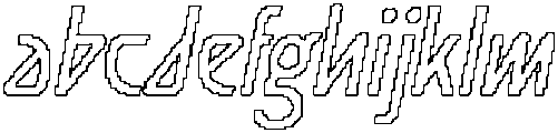 Jacelon Pixel Outline otf (400) FONT