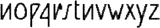 JacelonDisco-Regular otf (400) Font LOWERCASE