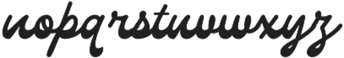 Jachoust Script otf (400) Font LOWERCASE