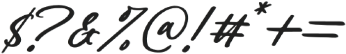 Jacielle Olievera Italic otf (400) Font OTHER CHARS