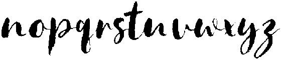 Jack Frost otf (400) Font LOWERCASE