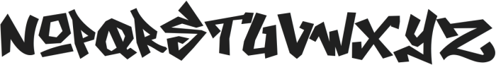 Jack and Zeky otf (400) Font UPPERCASE