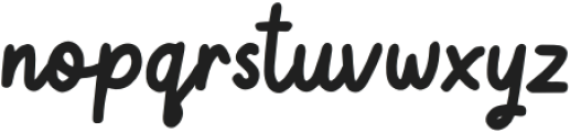 JackQuaker Regular otf (400) Font LOWERCASE