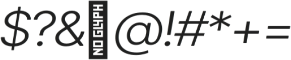 Jackbird Italic otf (400) Font OTHER CHARS