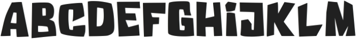 Jackboy Regular otf (400) Font UPPERCASE