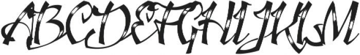 Jacked Eleven Highlight ttf (300) Font UPPERCASE