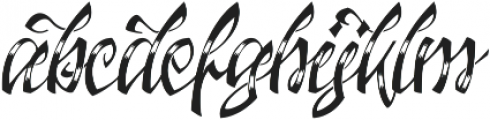 Jacked Eleven Highlight ttf (300) Font LOWERCASE