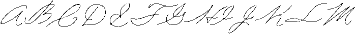 Jackies - Pen Regular otf (400) Font UPPERCASE