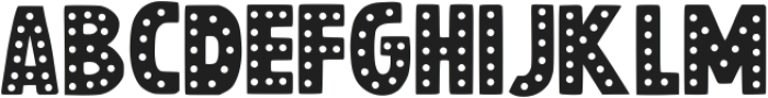 Jackpot Games Regular otf (400) Font UPPERCASE