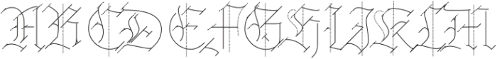 Jackson Alves Textura Skeleton otf (400) Font UPPERCASE