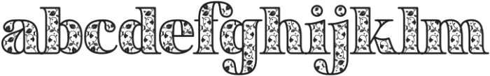 Jacksonlynch otf (400) Font LOWERCASE