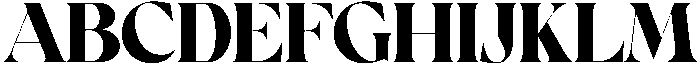 Jacky Regular otf (400) Font UPPERCASE